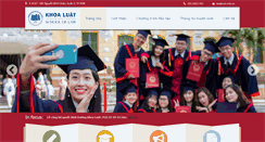 Desktop Screenshot of law.ueh.edu.vn