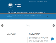Tablet Screenshot of dynamic.ueh.edu.vn